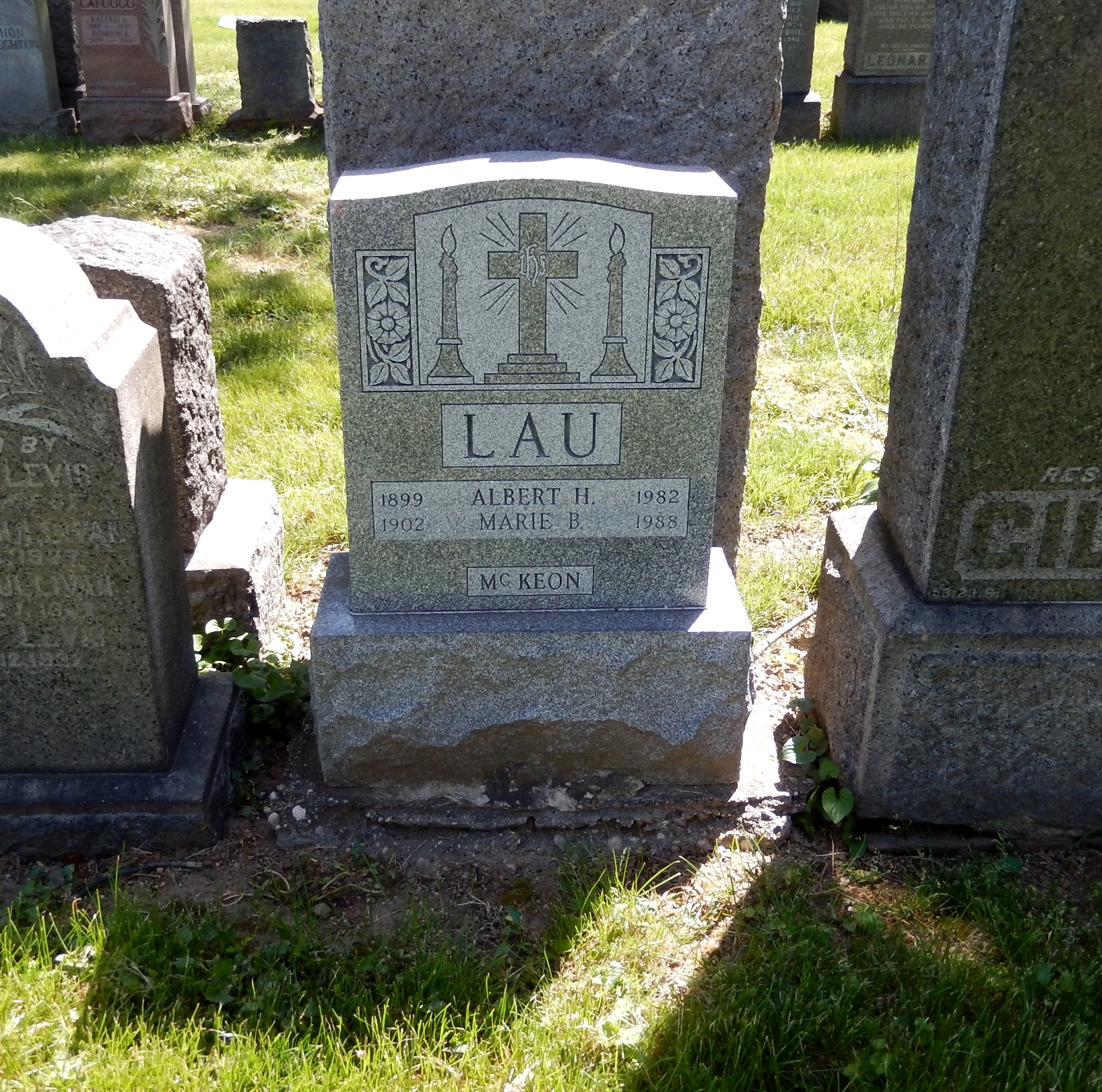 Albert H. Lau Grave