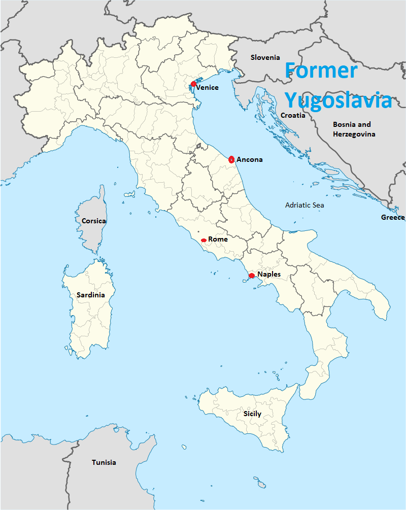 Ancona Map