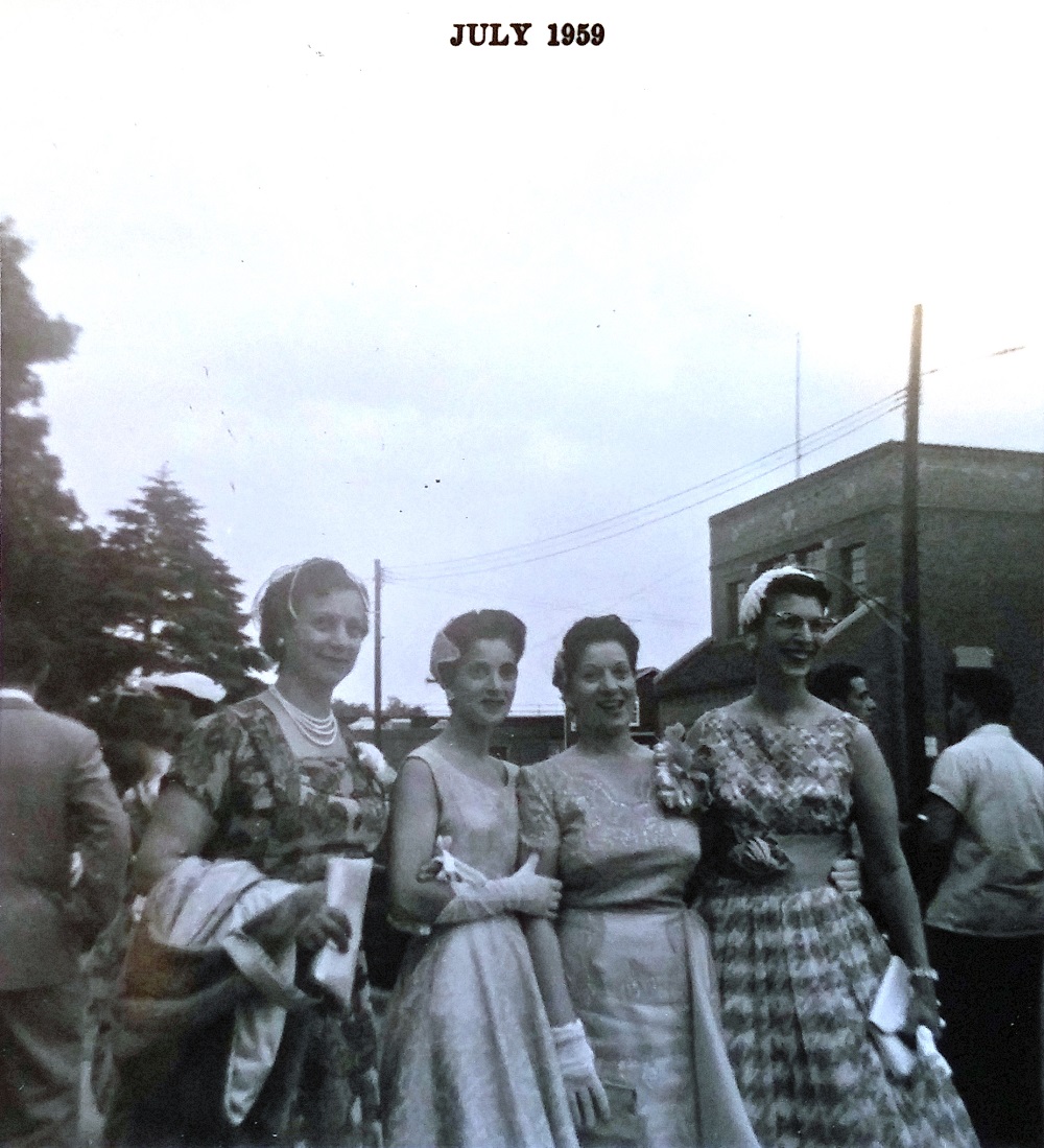 Carmela (Babe), Frances, Adelaide, and Mary Nori