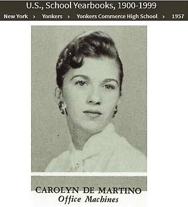 Carolyn DeMartino 1957