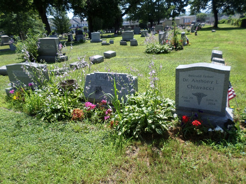 Elvira and Harding Chiavacci Grave