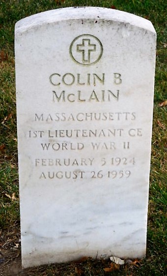Colin Bowen McLain Grave