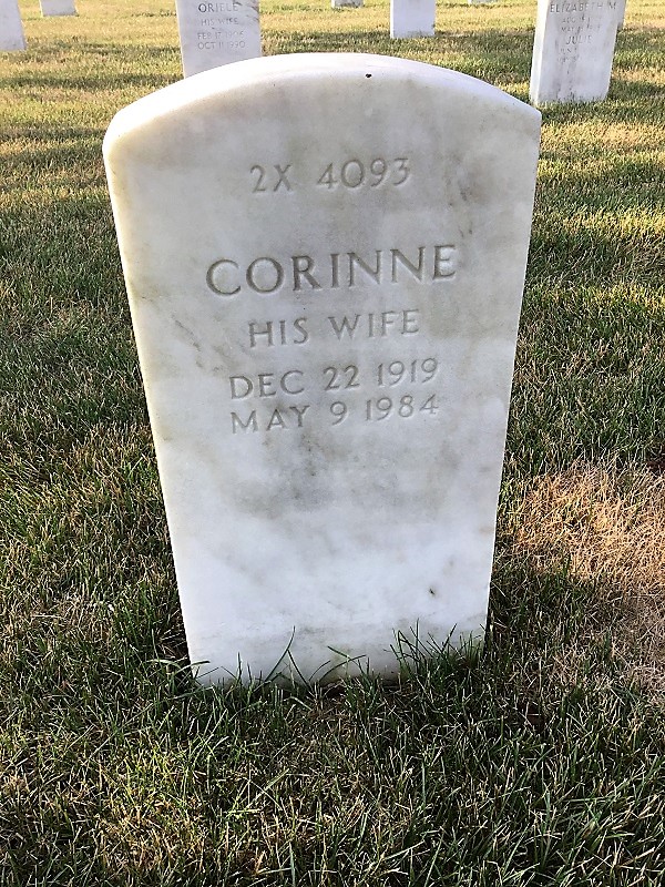Pasquale and Corrine DeGennaro Grave location in Pinelawn National Cemetery