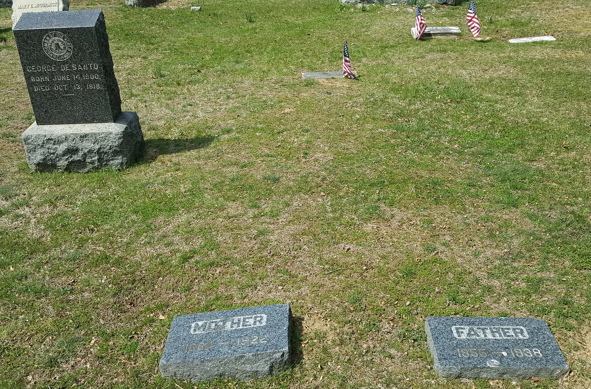 DiSanto Grave in St. Joseph's Cemetery