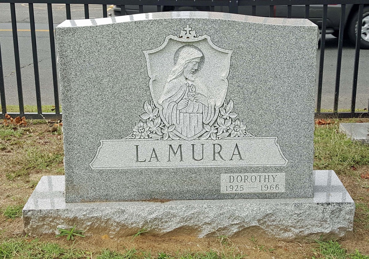 Dorothy LaMura Grave in St. Joseph's Cemetery