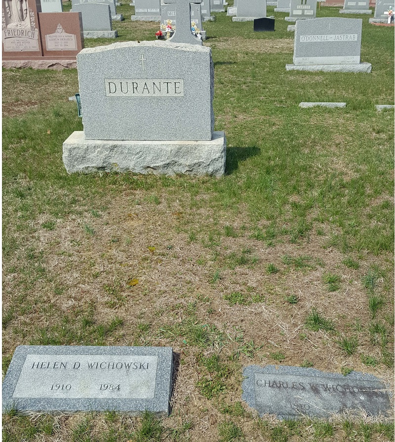 Durante Grave in St. Joseph's Cemetery