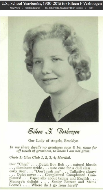 Eileen Verhoogen 1961