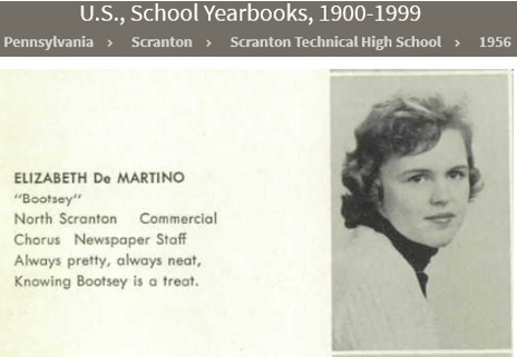 Elizabeth DeMartino 1956