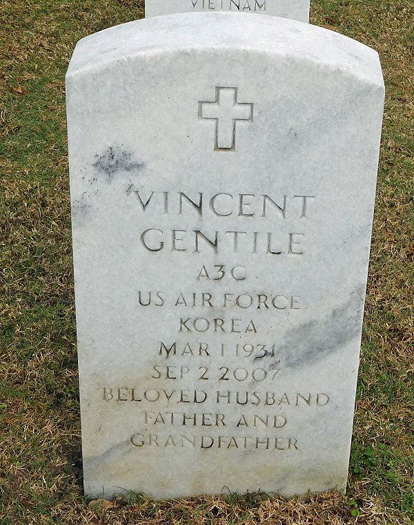 Vincent J. Gentile in South Florida National Cemetery