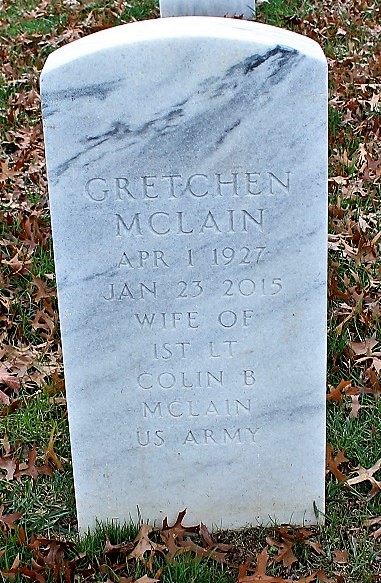 Gretchen McLain Grave
