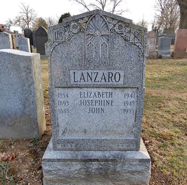 John Lanzaro Headstone