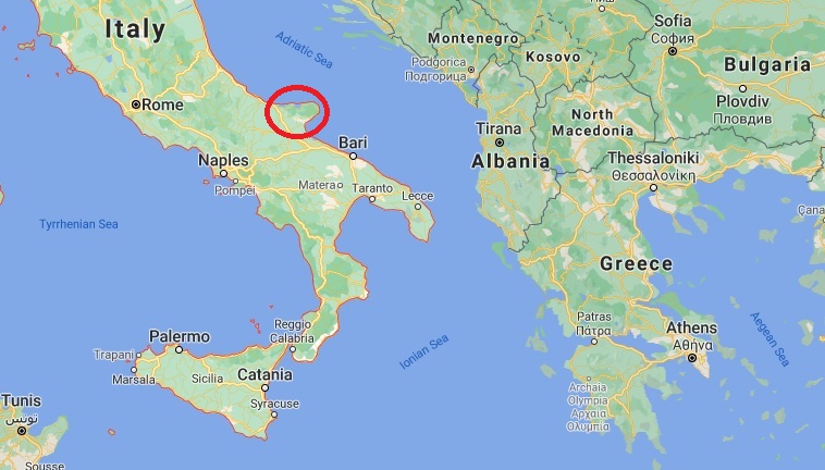 Map of Italy 3