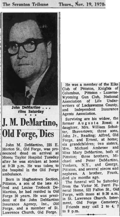 John DeMartino Obituary