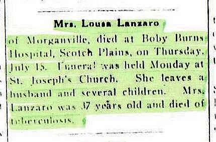 Louisa Lanzaro Obituary