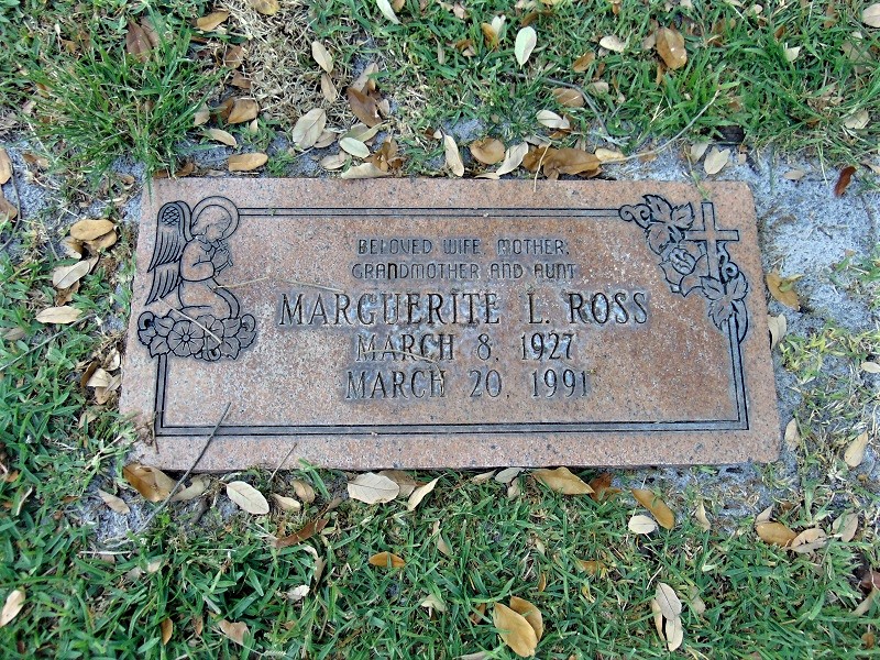 Marguerite Laura Mastellone Ross Grave