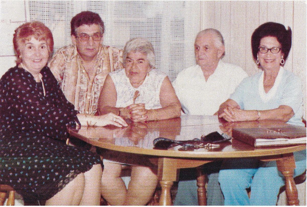 Peggy Mastellone with Fred and Reggie De Feo