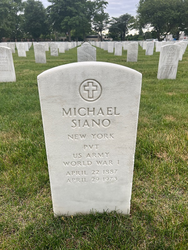 Michael Siano in Long Island National Cemetery