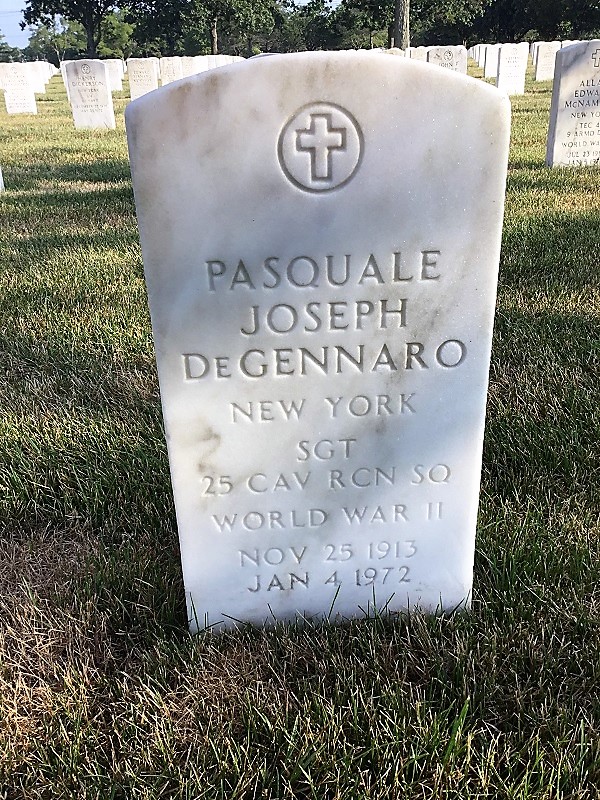 Pasquale DeGennaro Grave in Pinelawn National Cemetery