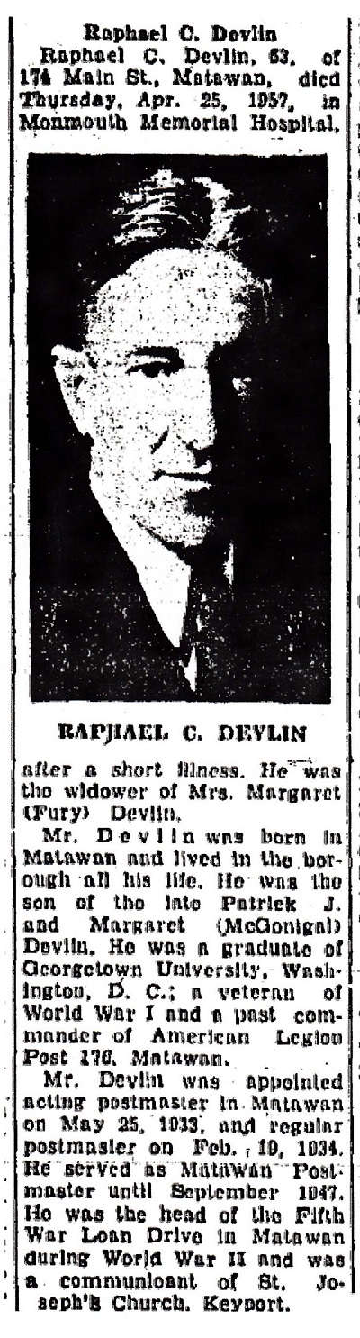Raphael Charles Devlin Obituary