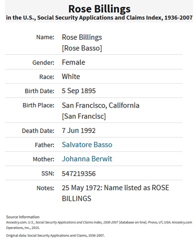 Rose Basso Norry Billings SSACI