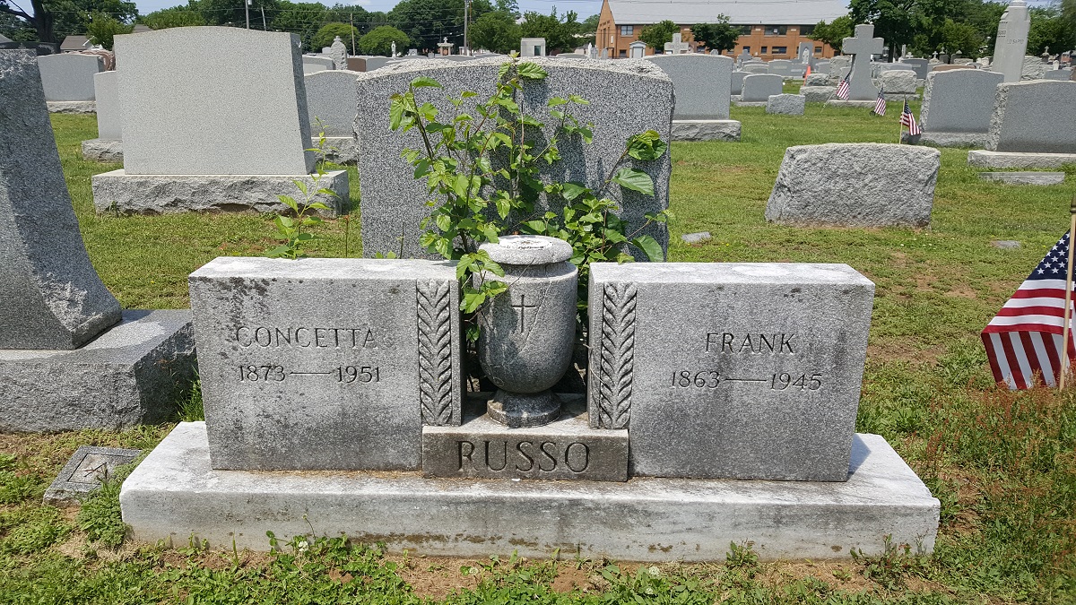 Russo Grave in St. Joseph's Cemetery