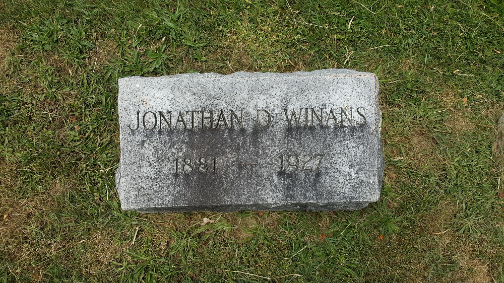 Winans Family Headstone and Markers