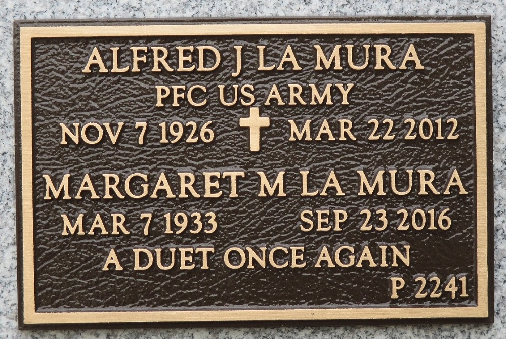 Alfred and Margaret LaMura Grave