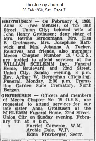 Anna Grothusen Obituary