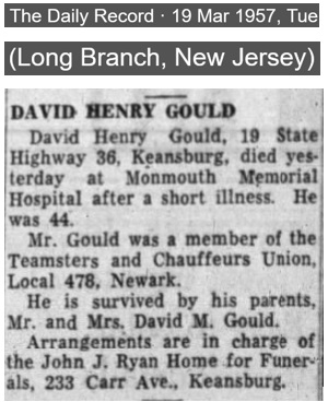 David H. Gould Obituary