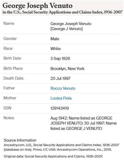 George Venuto SSACI