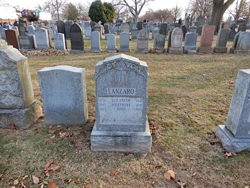 John Lanzaro Headstone