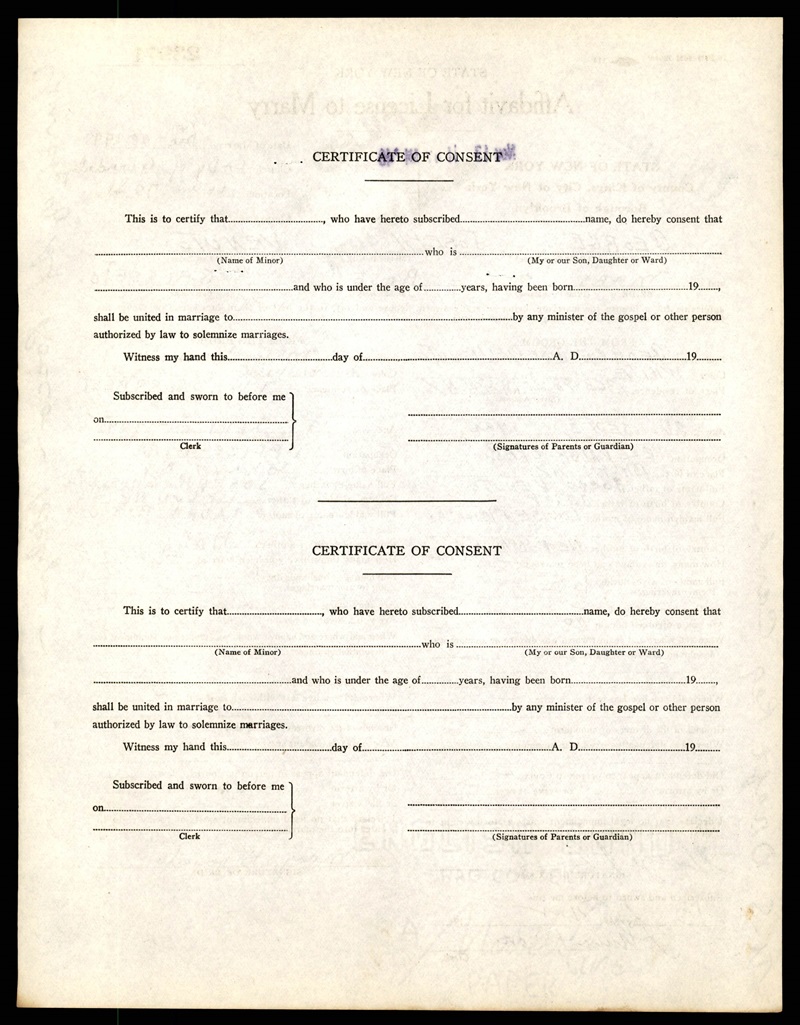 Mary Grosseto and George Venuto Marriage Record