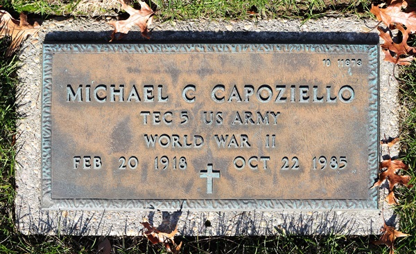 Michael Capoziello Grave at Calverton National Cemetery