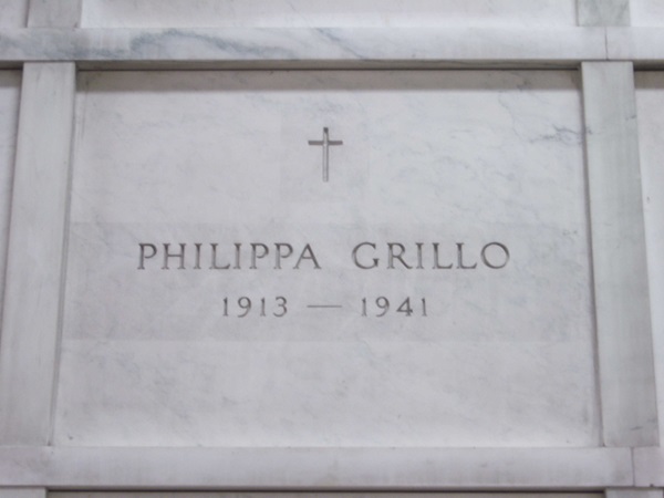 Philippa Grillo Grave